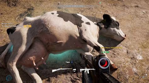 far cry 5 glowing cow.